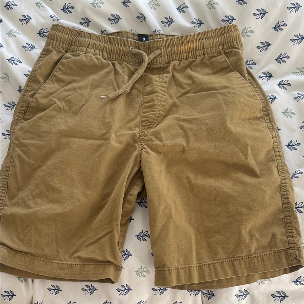 Volcom Men's Drawstring Hybrid Shorts in Tan